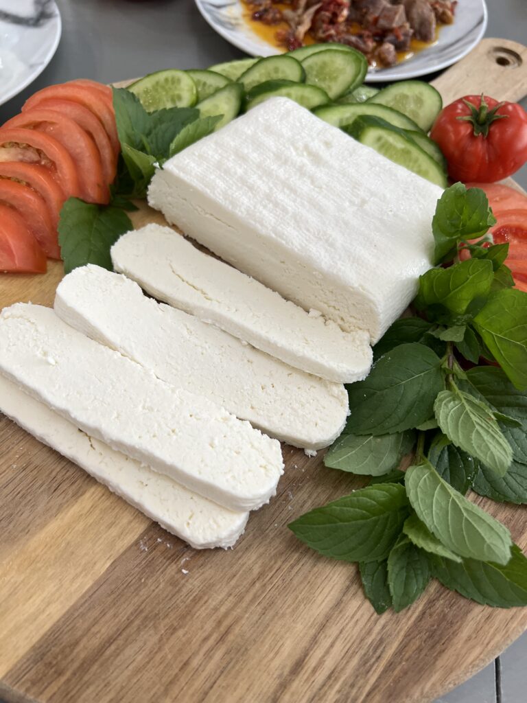 delicious-easy homemade white cheese