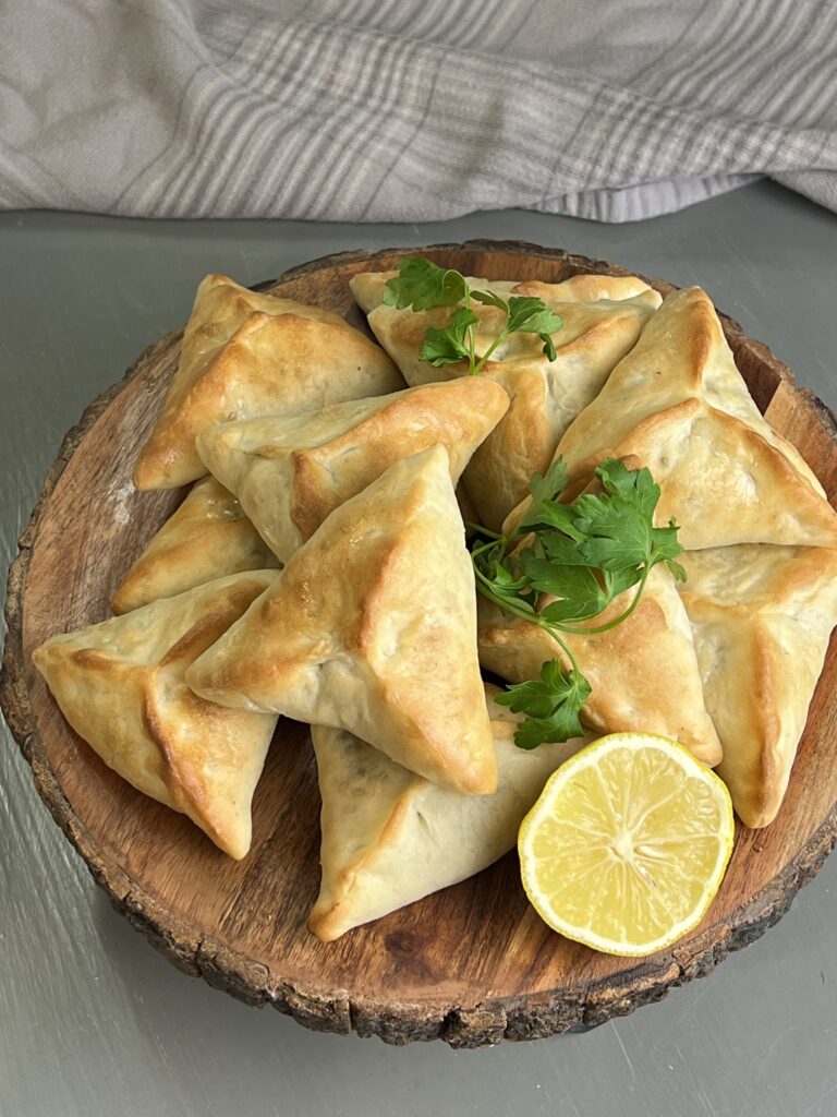 Delicious Middle eastern spinach pies