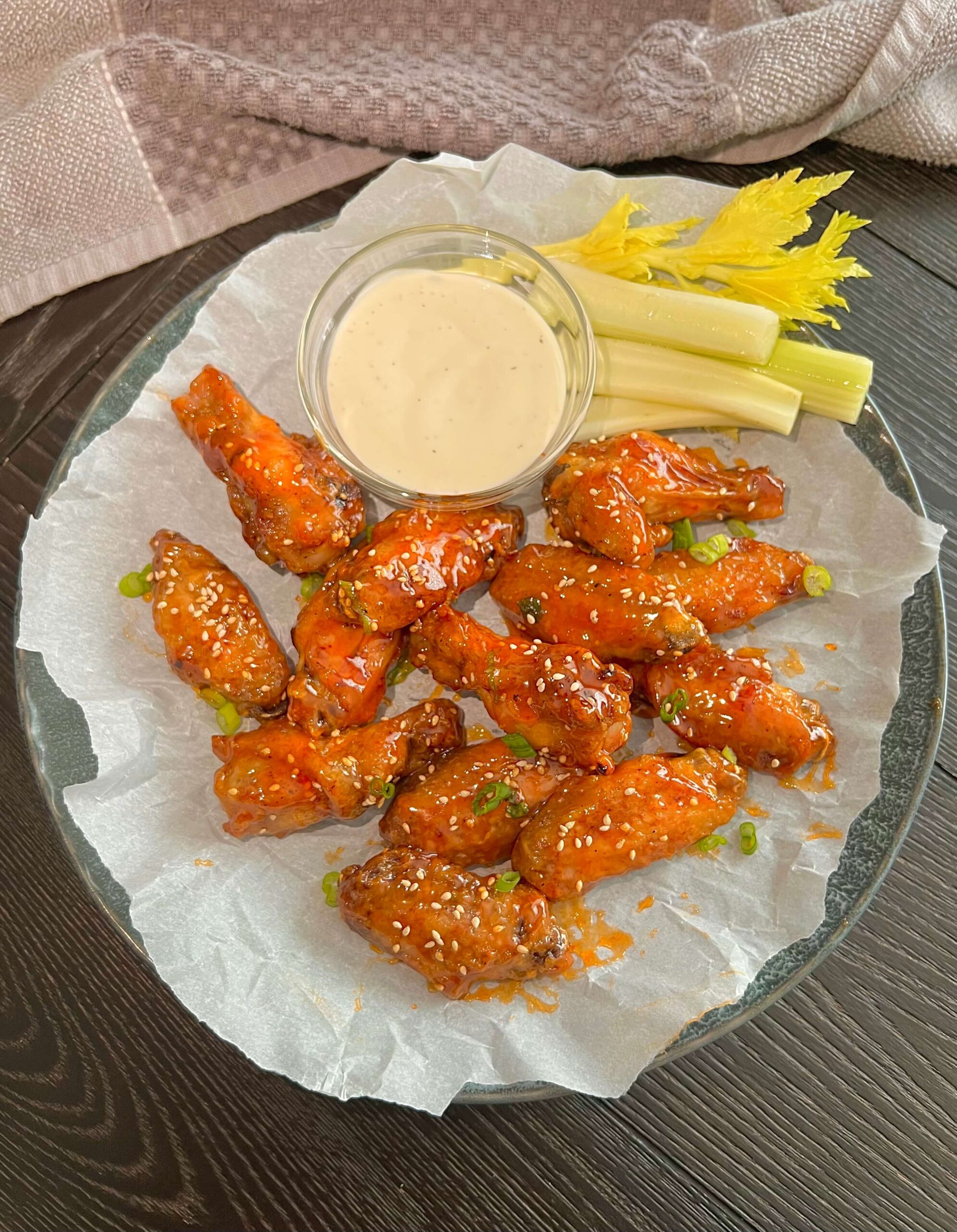 Crispy Honey hot wings