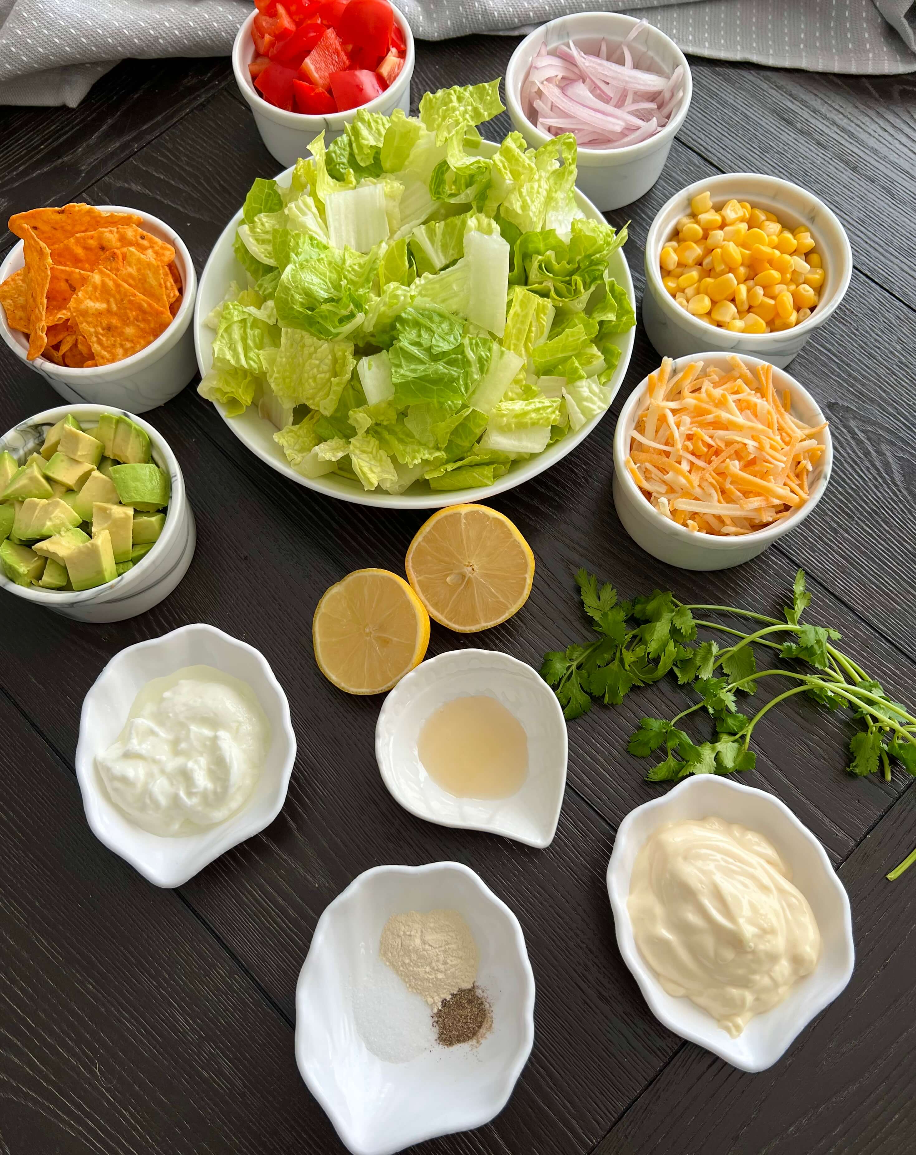 Creamy crunch salad 