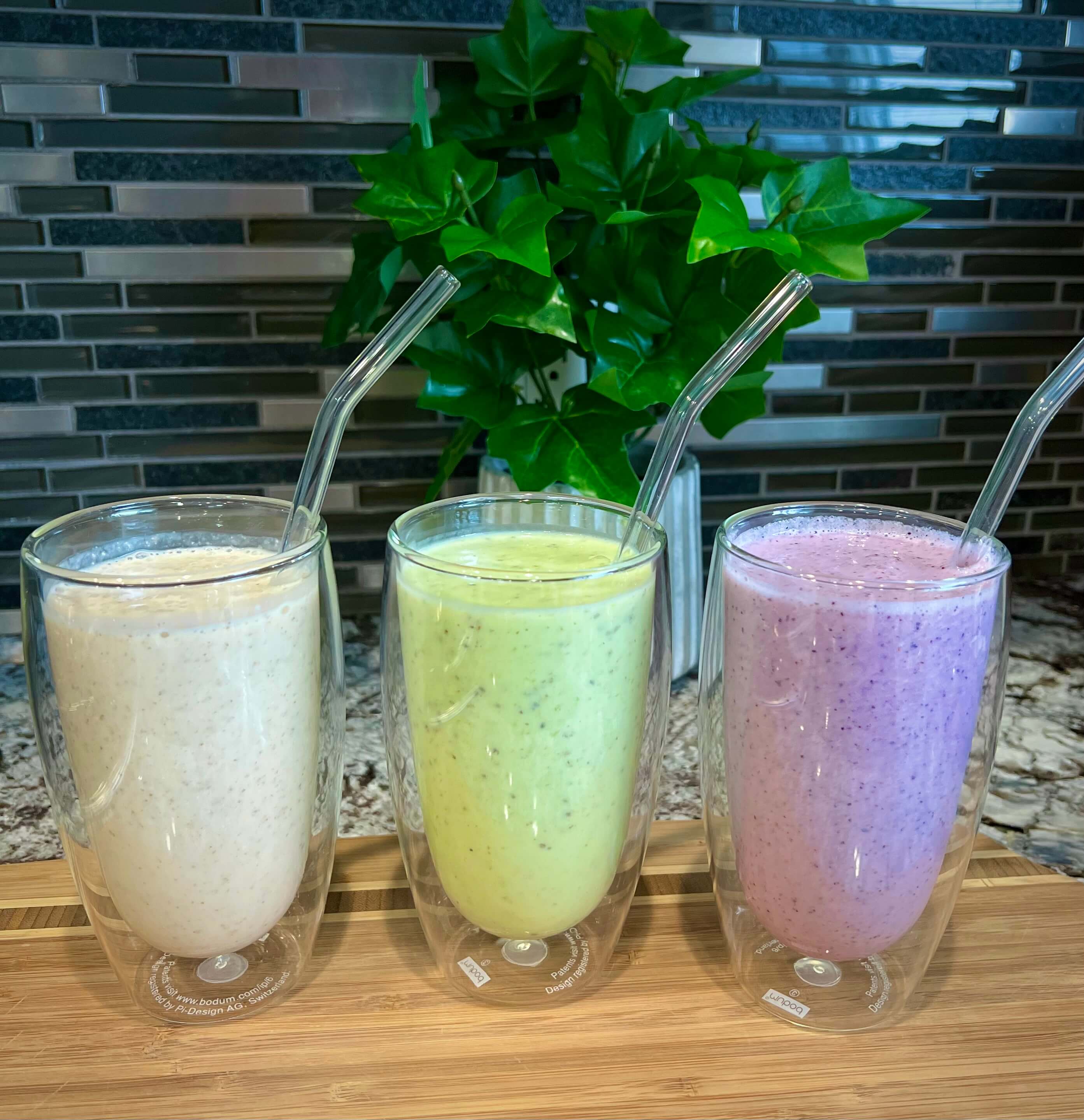 Breakfast healthy smoothies