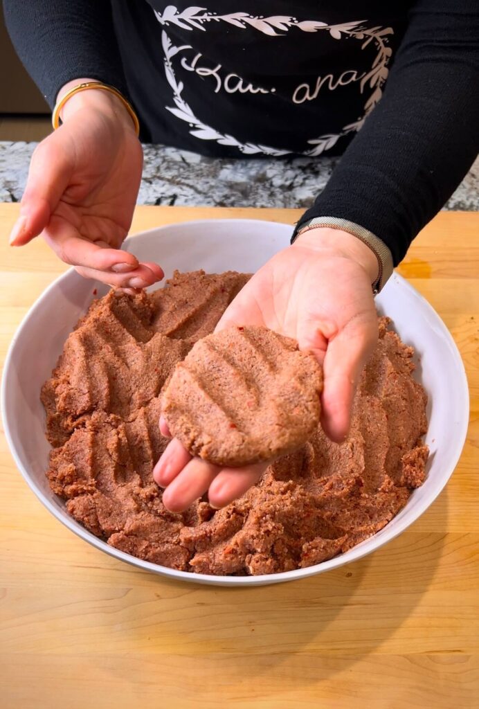 Baked kibbeh cups 