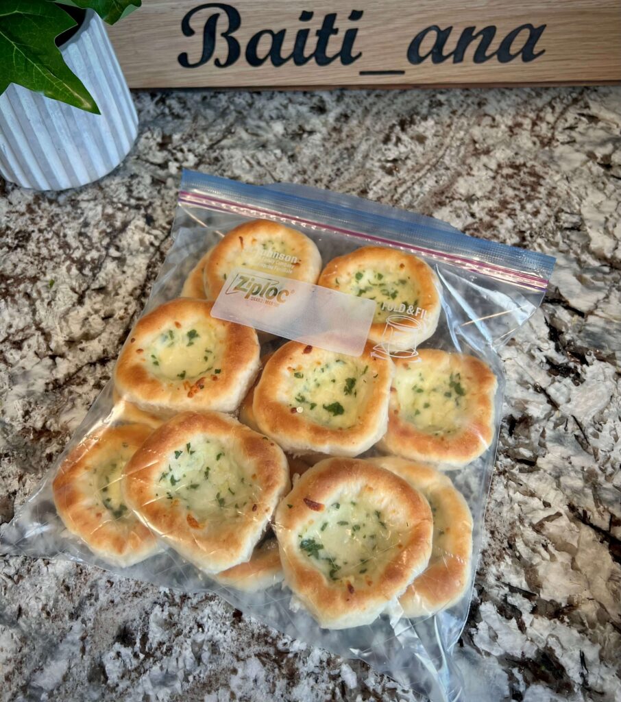 Place the fatayer on a cooling rack and let them cool completely, then Freeze for later use 