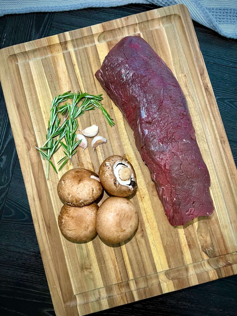 Steak with mushroom gravy ingredients 