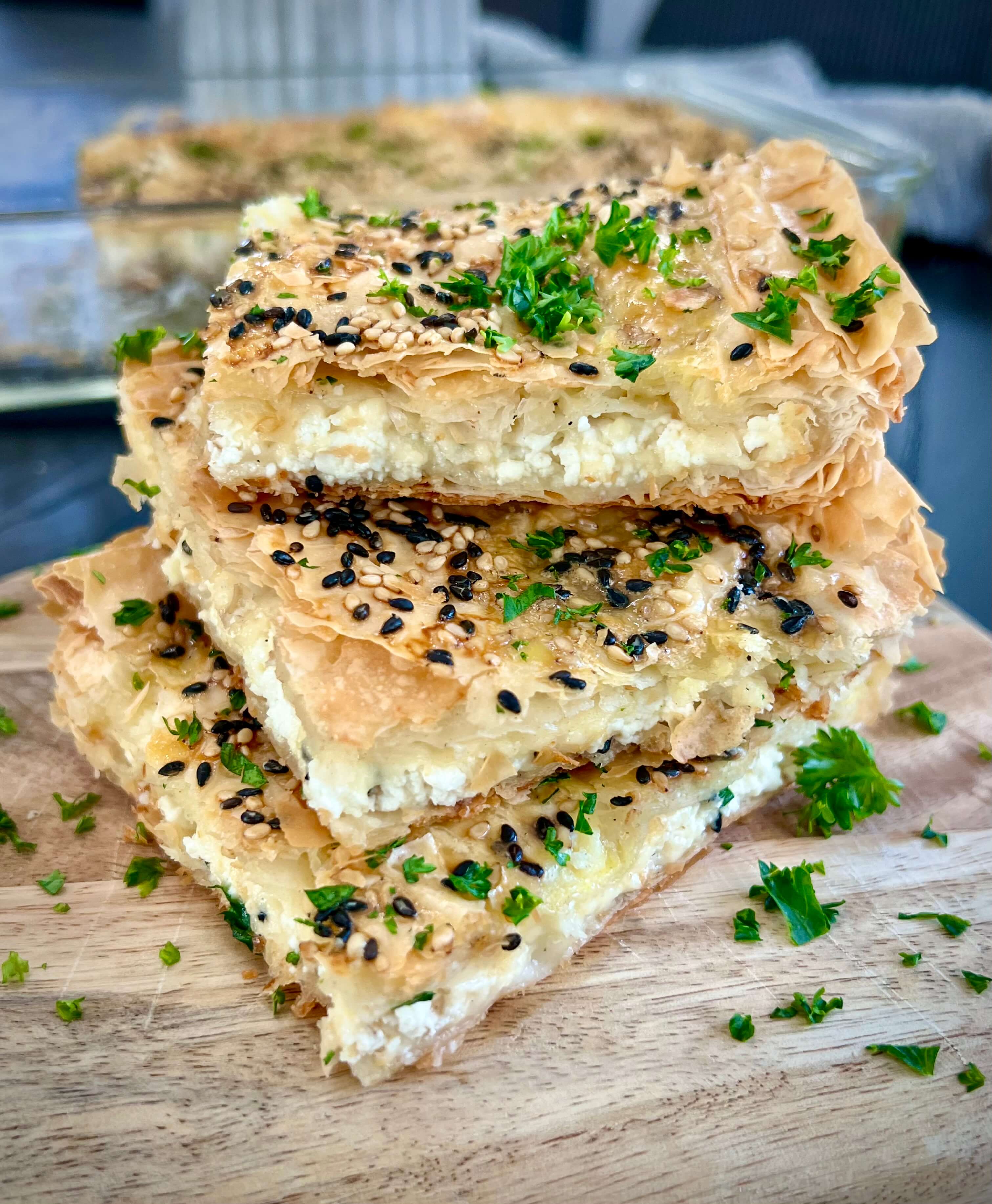 Turkish cheese borek