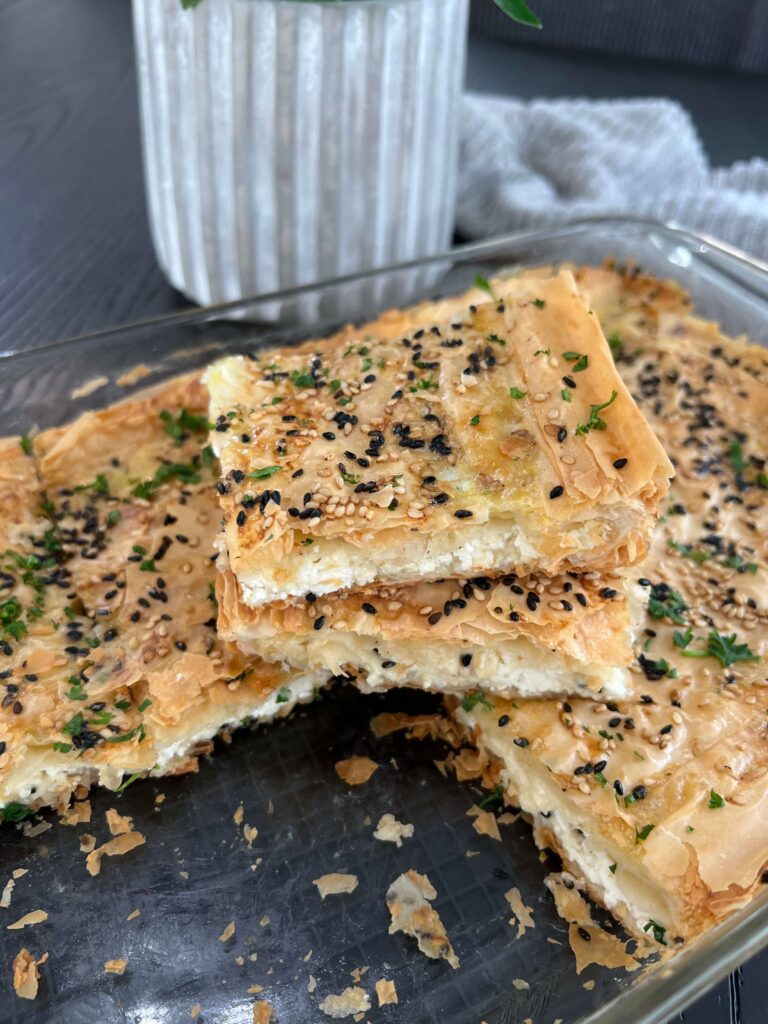 Turkish cheese borek 