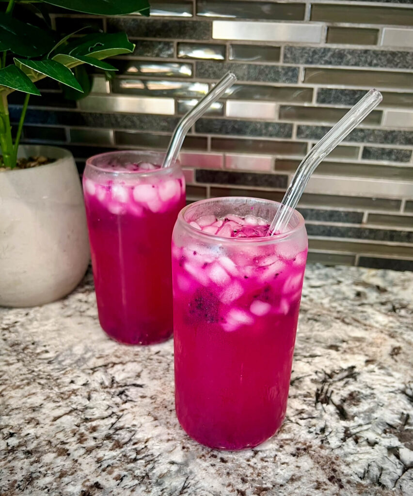 Mango dragon fruit lemonade Starbucks copycat 