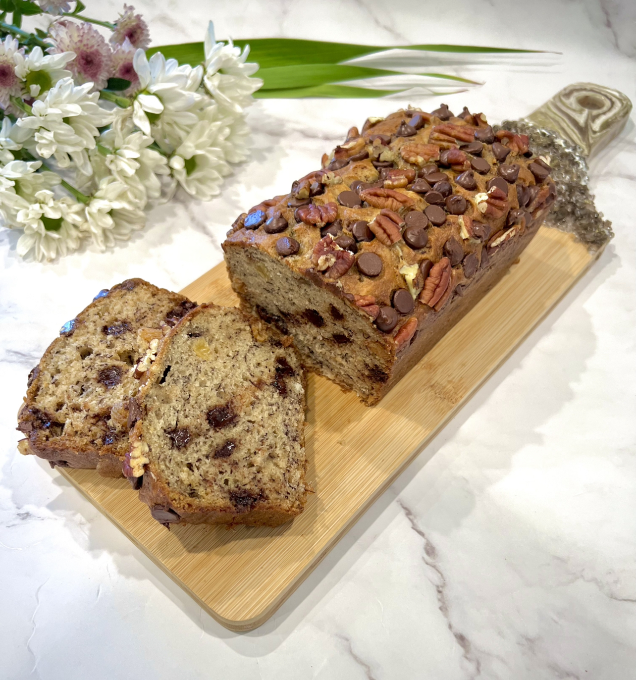 The best Chocolate chip banana bread