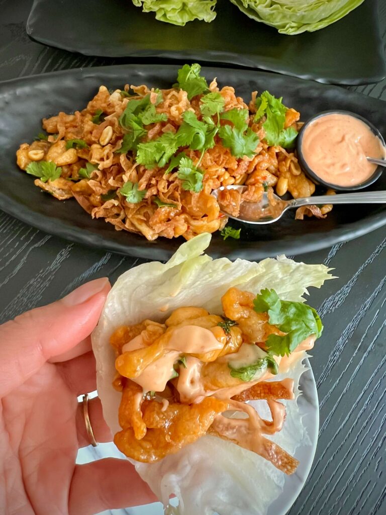 Szechuan Lettuce Wraps