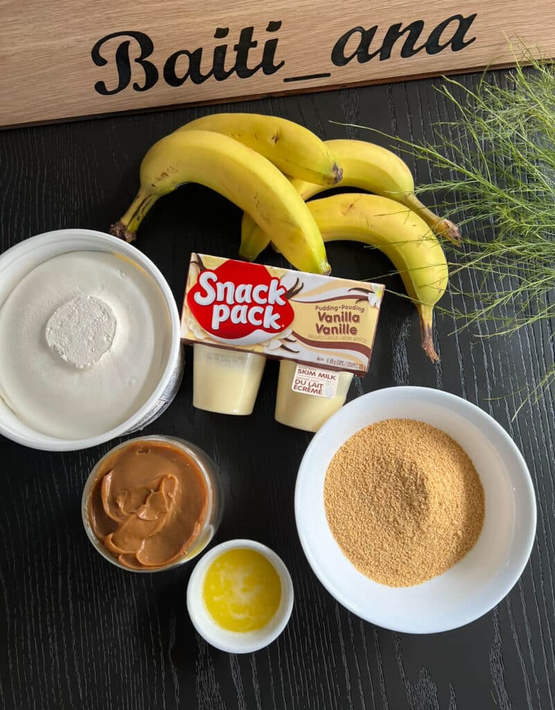 Banana Pudding Parfait Ingredients