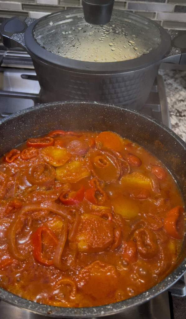 Step by step how to make Kafta bil sanieh 