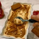 Step by step how to make Biscoff ice cream