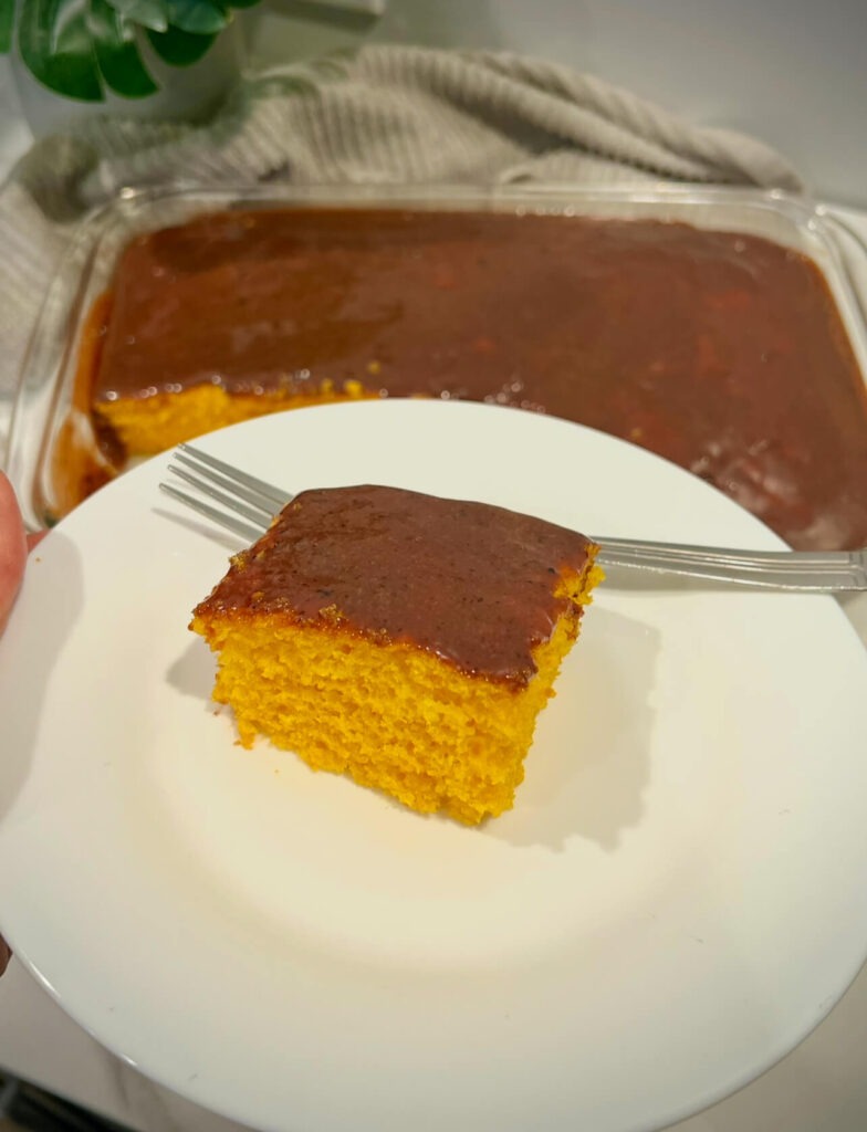 Brazilian carrot cake