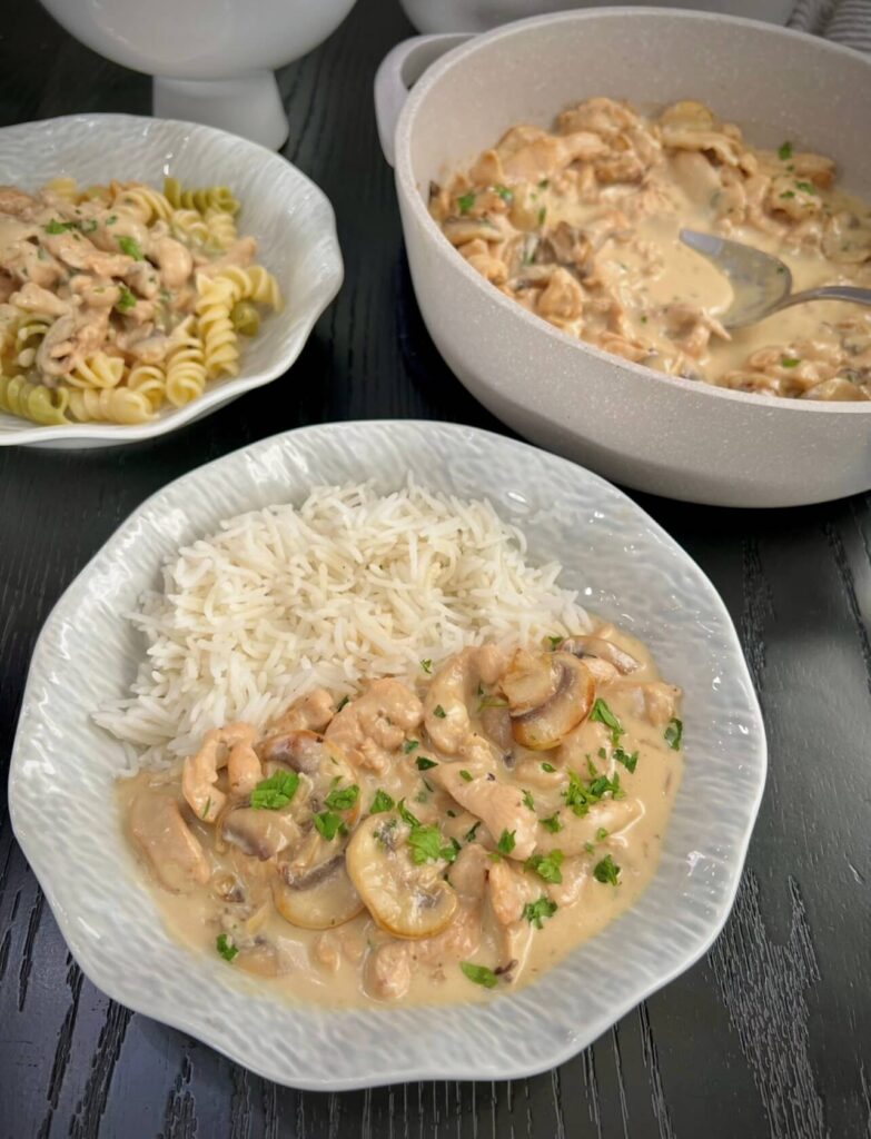 Chicken stroganoff