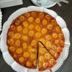 Banana upside down cake