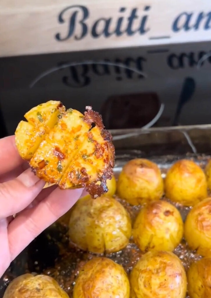 Parmesan Crusted Oven-Roasted Potatoes