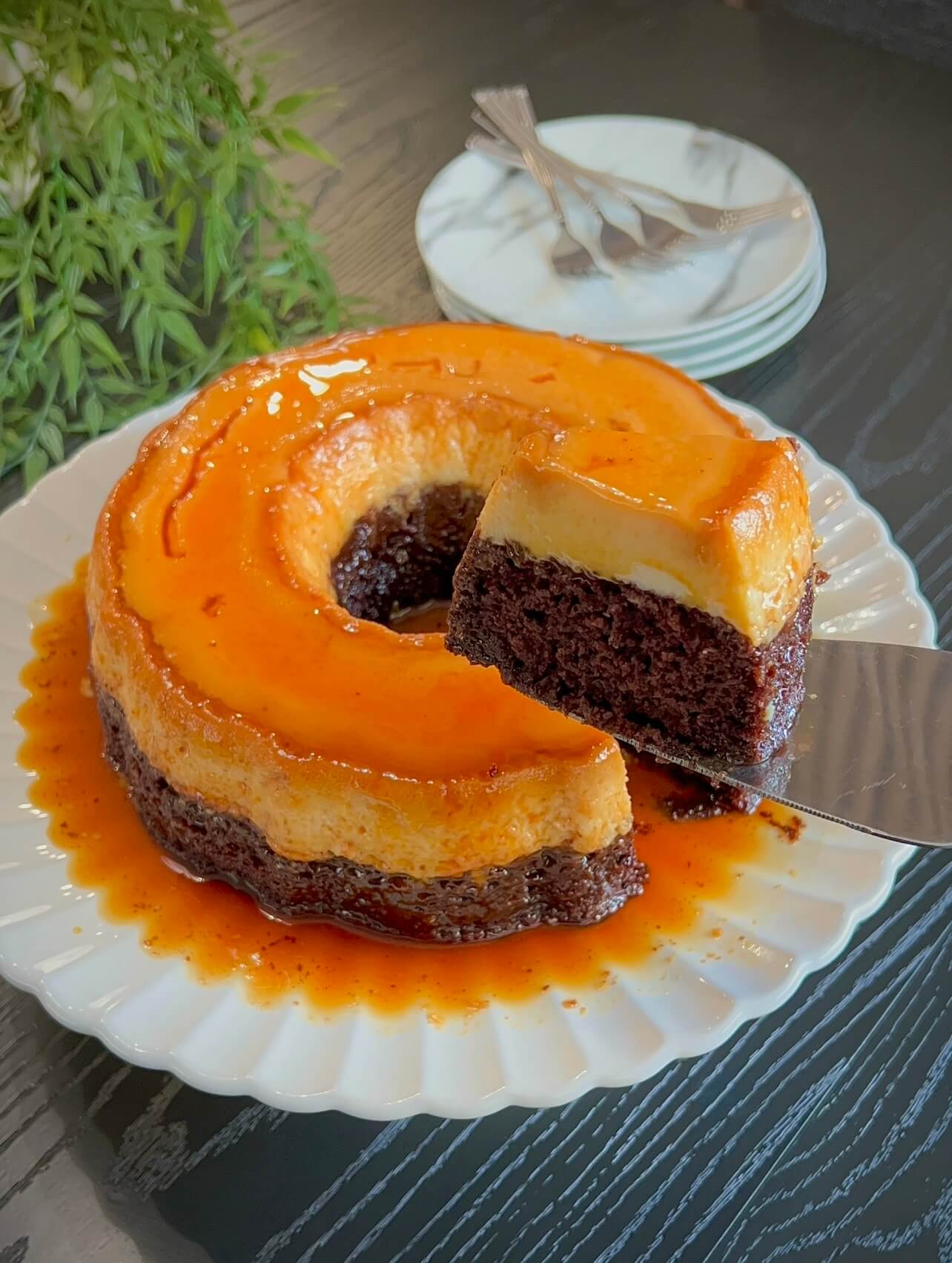 Choco flan