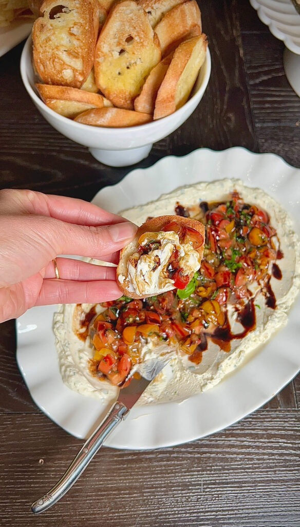 Bruschetta Cheese Dip