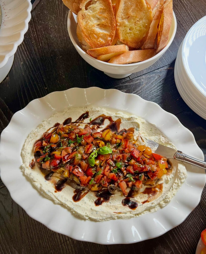 Bruschetta Cheese Dip