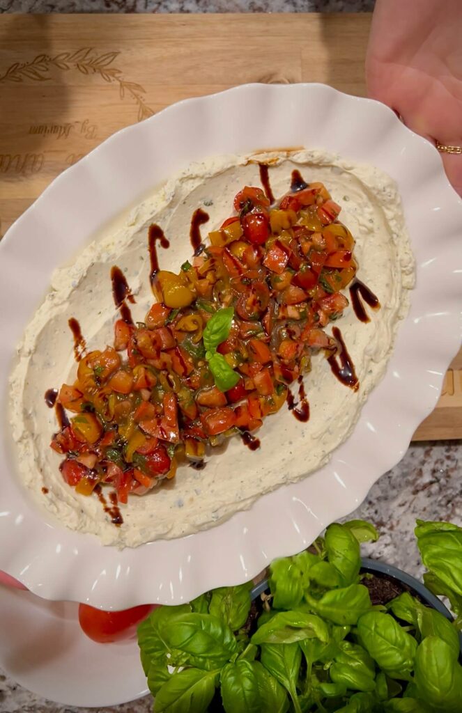 Bruschetta Cheese Dip