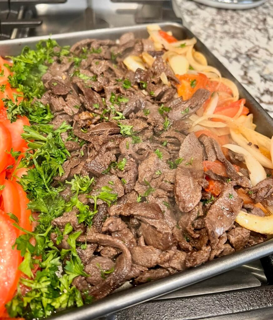 Beef shawarma