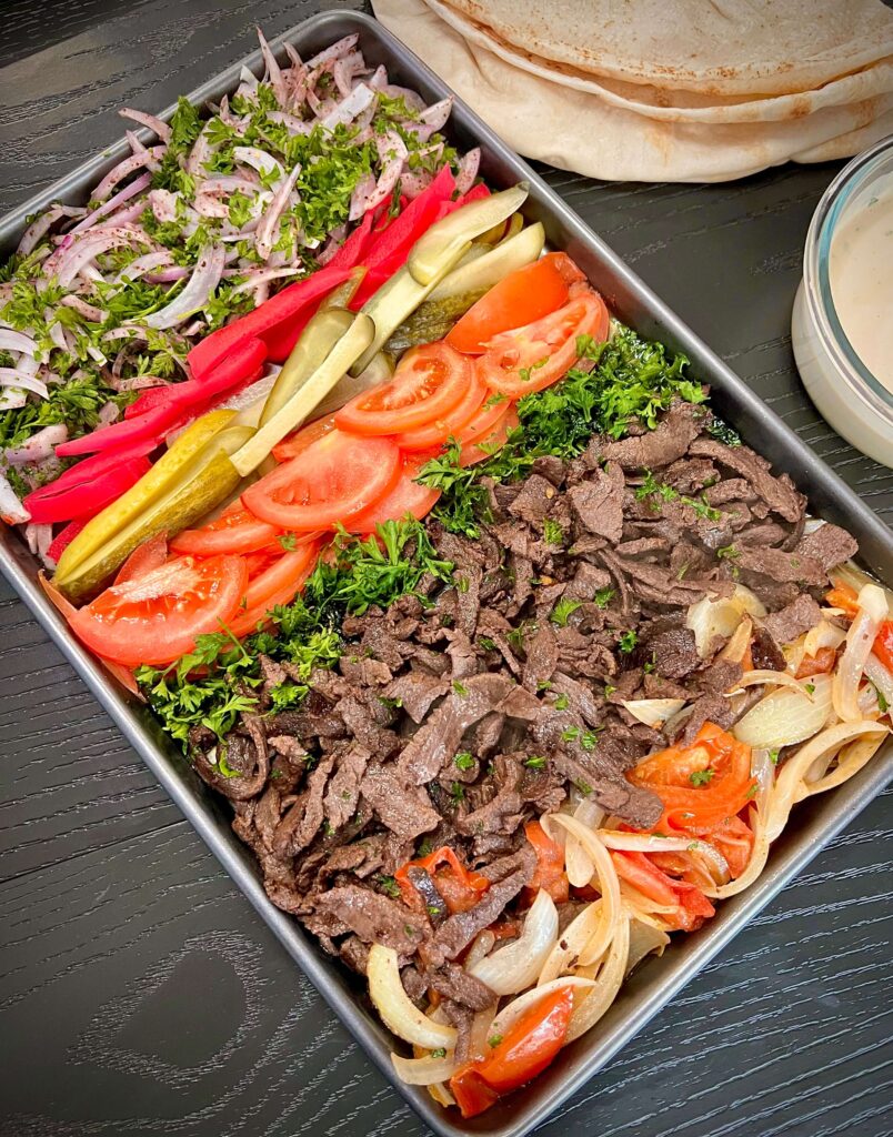 Beef shawarma 