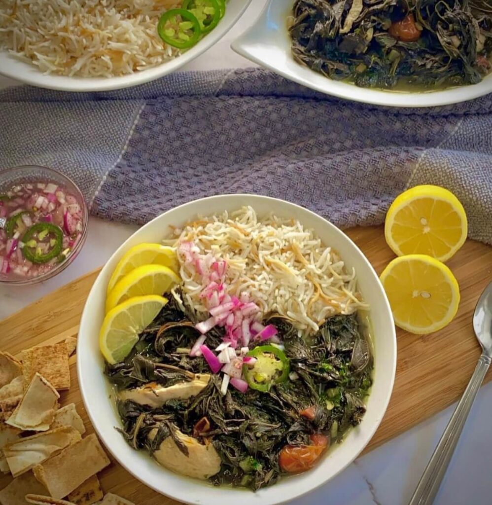 Instant pot Molokhia