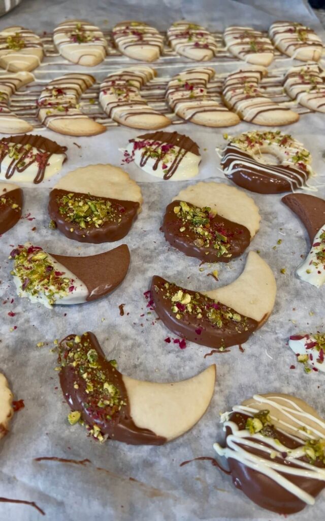 Petit four cookies 