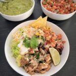 Chipotle chicken burrito bowls