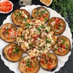Eggplant & Cauliflower with Tahini Sauce